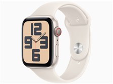 Apple Apple Watch SE 第2世代 GPS+Cellularモデル 44mm MXGT3J/A [スターライトスポーツバンド S/M]  価格比較 - 価格.com