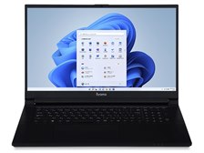 iiyama SENSE∞ Core i7 13700H・16GBメモリ・500GB NVMe M.2 SSD・17