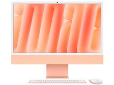 Apple iMac 24インチ Retina 4.5Kディスプレイモデル M4チップ 8コアGPU 256GB SSD 16GBメモリ [オレンジ]  価格比較 - 価格.com