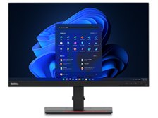 爆買い！ T24h-20 ThinkVision Lenovo 61F0GAR1JP 価格 黒] [23.8インチ ディスプレイ・モニター本体