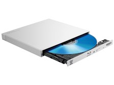Blu-rayドライブ　logitec LBD-PWB6U3CVWH Type-C ポータブルBD 再生 編集 書込ソフト付（ホワイト） - LBD