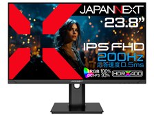 JAPANNEXT 23.8インチ 200Hz JN-IPS238G200F-C JAPANNEXT 23.8インチ IPSパネル搭載 200Hz対応 フルHD
