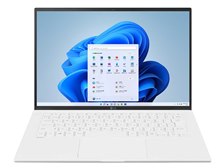LGエレクトロニクス LG gram 14Z90RU-GP51J [スノーホワイト