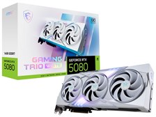 MSI GeForce RTX 5080 16G GAMING TRIO OC WHITE [PCIExp 16GB] 価格