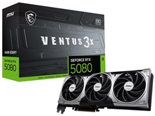 GeForce RTX5080 MSI VENTUS 3X 白色 中古 保証書無 MSI GeForce RTX 5080 16G VENTUS 3X OC [PCIExp 16GB] 価格比較