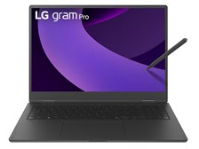 LGエレクトロニクス LG gram Pro 2in1 16T90TP-GA75J [オブシディアン