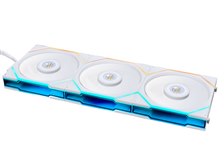TL WIRELESS LCD 120 3pack リバースブレード ホワイト Lian Li UNI