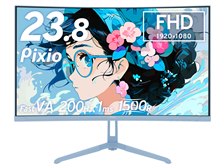Pixio PXC248WAVEB-O [23.8インチ パステルブルー] 価格比較 - 価格.com