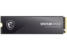 MSI SPATIUM M560 PCIe 5.0 NVMe M.2 1TB 価格比較 - 価格.com
