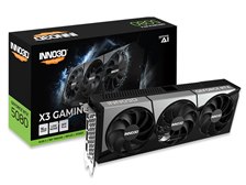 グラフィックボード・グラボ・ビデオカード INNO3D GeForce RTX 5080 X3 OC Inno3D GeForce RTX 5080 X3 GAMING OC GD5080-16GERX3OCG [PCIExp