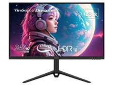 View Sonic VX2407 FHDモニター ドスパラWeb限定モデル ビューソニック、約2.5万円の165Hz対応23.8型ゲーミングモニター