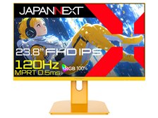 JAPANNEXT JN-IPS238G120F-YE [23.8インチ イエロー] 価格比較 - 価格.com