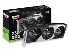 グラフィックボード・グラボ・ビデオカード INNO3D NVIDIA GeForce RTX5060 Inno3D GeForce RTX 5060 Ti 8GB X3 OC GD5060T-8GERX3OC [PCIExp 8GB