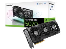 GeForce RTX 5070 12G [PCIExp 12GB] 新品 PNY GeForce RTX 5070 12GB Triple Fan VCG507012TFXPB1 [PCIExp