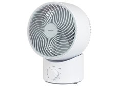 山善　DCサーキュレーター　YAR-ND15E(WH)ホワイトグレー YAR-ND15E(WH) サーキュレーター DCモーター 20畳対応 上下左右