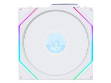 LIAN LI UNI FAN TL 140 LCD REVERSE BLADE WIRELESS WT Single Pack