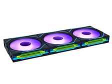 LIAN LI UNI FAN SL-INF WIRELESS REVERSE BLADE BK 3Pack UF-RS