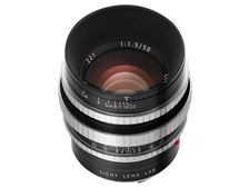 LIGHT LENS LAB M 50mm f/1.5 Z21 LLL-Z21-A [ピアノブラック