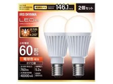 アイリスオーヤマ LDA5L-G-E17/W-6T92P [電球色] 価格比較 - 価格.com