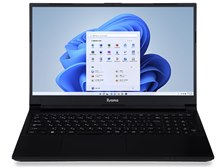 iiyama STYLE∞ Core i5 12450H・8GBメモリ・500GB NVMe M.2 SSD・15