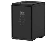 YAMAZEN スチーム加湿器 ブラック　黒　BEAR-S34 キューブ型 スチーム式加湿器 上部給水 3.4L BEAR-S34 山善 | 山善