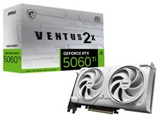 MSI GeForce RTX 5060 Ti 16G VENTUS 2X OC WHITE PLUS [PCIExp