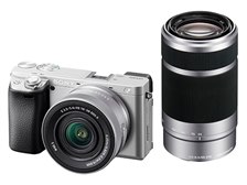 SONY α6400 ILCE-6400X ダブルズームレンズキット [シルバー] 価格比較