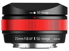 SG-image 25mm F1.8 AF 赤 SG-image AF 25mm F1.8 Type II レッド [ソニーE用] 価格比較 - 価格.com