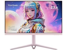 ViewSonic VX2428J2-PK-7 [23.8インチ パステルピンク] ドスパラ限定