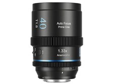 SIRUI 40mm T1.8 1.33X S35 アナモルフィックレンズ ブルーフレア