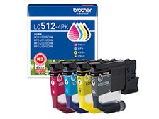 ブラザー LC512-4PK [4色パック] 価格比較 - 価格.com