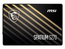 MSI SPATIUM S270 960GB SATA SSD 2.5インチ SPATIUM S270 SATA 2.5