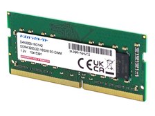 ドスパラセレクト D4N3200-16G1A2 90日間物損保証 [SODIMM DDR4 PC4
