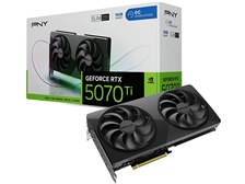 グラフィックボード・グラボ・ビデオカード GeForce RTX 5070 PNY GeForce RTX 5070 Ti 16GB OC SLIM VCG5070T16DFSXPB1-O [PCIExp