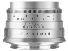 Brightin Star 35mm F1.7 APS-C シルバー [マイクロフォーサーズ用