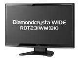 三菱電機 Diamondcrysta WIDE RDT231WM(BK) [23インチ] オークション