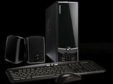 スリムデスクトップPC EL1352-A22D eMachines®、スタンダードタイプの薄型デスクトップPC「EL1352