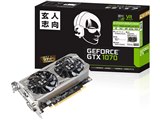 玄人志向 GF-GTX1070-E8GB/OC/SHORT [PCIExp 8GB] 価格比較