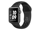 Apple Apple Watch Nike+ Series 3 GPSモデル 38mm MTF12J/A [アンスラ 