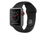 Apple Apple Watch Series 3 GPS+Cellularモデル 38mm スポーツバンド ...