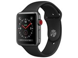 Apple Apple Watch Series 3 GPS+Cellularモデル 42mm スポーツバンド ...