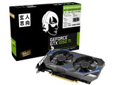 玄人志向 GF-GTX1050Ti-E4GB/DF3 [PCIExp 4GB] レビュー評価・評判