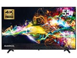 SUNRIZE 4Kフレームレステレビ [55インチ]の製品画像 - 価格.com