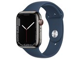 Apple Apple Watch Series 7 GPS+Cellularモデル 45mm ステンレス ...