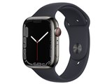 Apple Apple Watch Series 7 GPS+Cellularモデル 45mm MKL23J/A [グラファイトステンレススチールケース/アビスブルースポーツバンド]  価格比較 - 価格.com