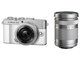 【美品】OLYMPUS E-PL10 EZ ダブルズームキット WHITE オリンパス OLYMPUS PEN E-PL10 EZダブルズームキット [ホワイト