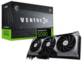 MSI GeForce RTX 5080 16G VENTUS 3X OC [PCIExp 16GB] レビュー