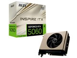 GeForce RTX 5060 8G INSPIRE ITX OC [PCIExp 8GB]の製品画像 - 価格.com