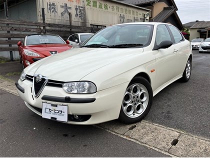 アルファロメオ アルファ156 2.5 V6 24V Qシステム タン革 純正16AW サンルーフ 78.0万円 平成13年(2001年) 岐阜県  中古車 - 価格.com