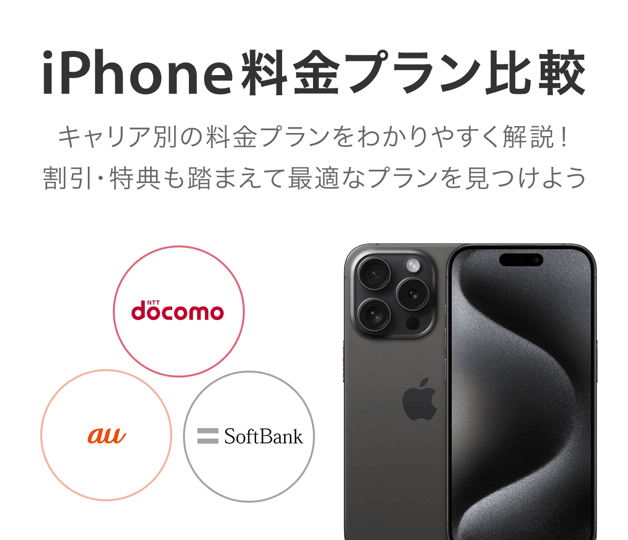 iPhone 料金プラン比較｜月額料金をわかりやすく解説 - 価格.com